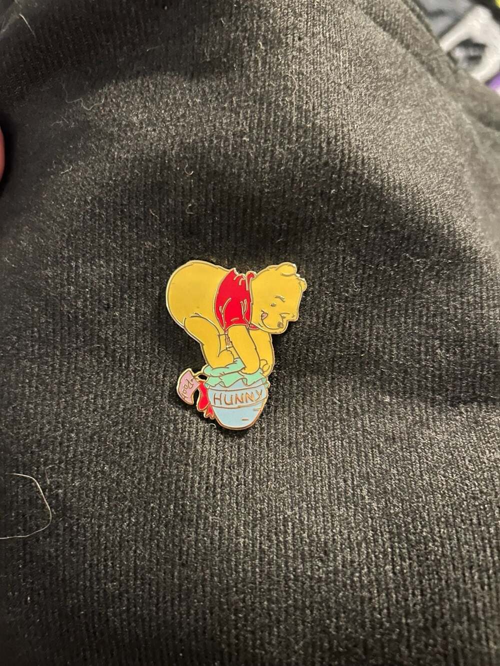 Disney Parks Winnie The Pooh Lapel Pin Hunny Pot